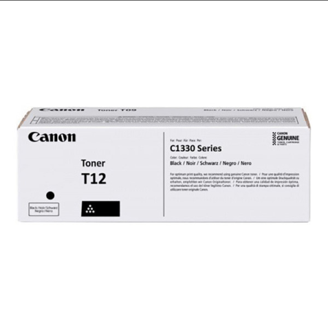 Cartuse originale - Toner Original 5098C006AA Canon Black, T12BK, pentru ISX C1333p | C1333i | C1333iF, 7.4K