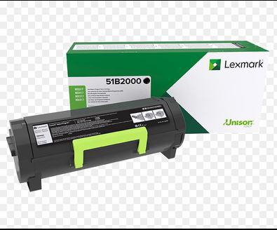 Cartuse originale - Toner Original 51B2000 Lexmark Black, 51B2000, pentru MS317 | MS417 | MS517 | MS617 | MX317 | MX417 | MX517 | MX617, 2.5K