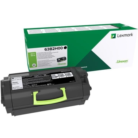 Cartuse originale Lexmark - Toner Original 63B2H00 Lexmark Black, 63B2H00, pentru MX717 | MX718, 25K