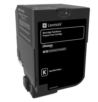 Cartuse originale Lexmark - Toner Original 74C2HK0 Lexmark Black , 74C2HK0 , pentru CS720 | CS725 | CX725 , 20K ; Compatibil: Smart Tank 500 , 515 , 530 , 615