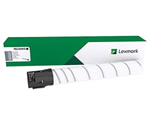 Cartuse originale Lexmark - Toner Original 76C00K0 Lexmark Black , 76C00K0 , pentru CS921 | CS923 | CX920 | CX921 | CX922 | CX923 | CX924 , 18.5K ; Imprimanta compatibila: CS521 , CS622 , CX622 , CX625