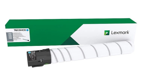 Cartuse originale - Toner Original 76C0HC0 Lexmark Cyan, 76C0HC0, pentru CS923 | CX921 | CX922 | CX923 | CX924, 34K
