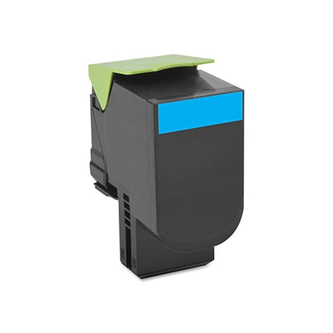 Cartuse originale Lexmark - Toner Original 80C2XCE Lexmark Cyan, 80C2XCE, pentru CX510, 4K