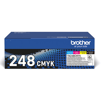 Cartuse originale - EXT Toner original Brother TN248VAL , CMYK , 4x1000p