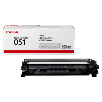 Cartuse originale Canon - Toner original Canon 051 BK , 2168C002 , negru , 1700p