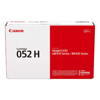 Cartuse originale Canon - Toner original Canon 052 H BK , 2200C002 , negru , 9200p , capacitate mare