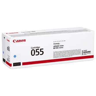 Cartuse originale Canon - Toner original Canon 055 C , 3015C002 , cyan , 2100p