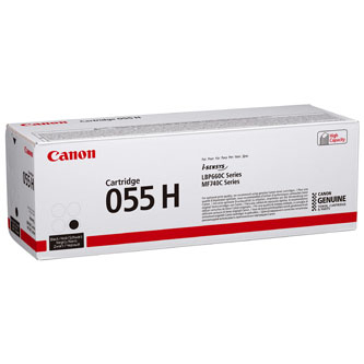 Cartuse originale Canon - Toner original Canon 055 H BK , 3020C002 , negru , 7600p , capacitate mare