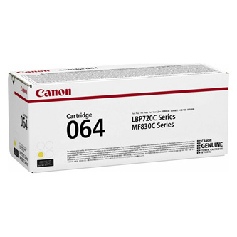 Cartuse originale Canon - Toner original Canon 064 Y , 4931C001 , galben , 5000p