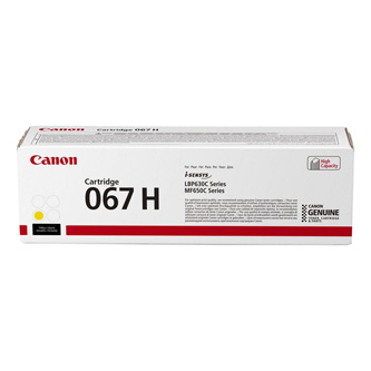 Cartuse originale Canon - Toner original Canon 067 H Y , 5103C002 , galben , 2350p , capacitate mare