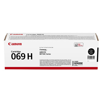 Cartuse originale Canon - Toner original Canon 069 H BK , 5098C002 , negru , 7600p , capacitate mare