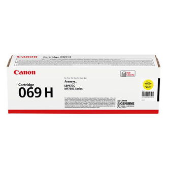 Cartuse originale Canon - Toner original Canon 069 H Y , 5095C002 , galben , 5500p , capacitate mare