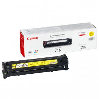 Cartuse originale Canon - Toner original Canon 716 Y , 1977B002 , galben , 1500p