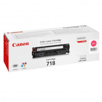 Cartuse originale Canon - Toner original Canon 718 M , 2660B002 , 2660B011 , magenta , 2900p