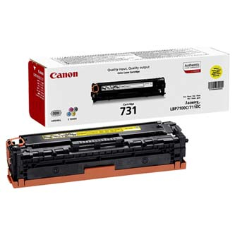 Cartuse originale - EXT Toner original Canon 731 Y , 6269B002 , galben , 1500p