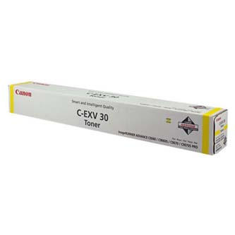 Cartuse originale - Toner original Canon C-EXV30 Y , 2803B002 , galben , 54000p