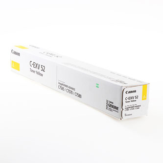 Cartuse originale Canon - Toner original Canon C-EXV52 Y , 1001C002 , galben , 66500p