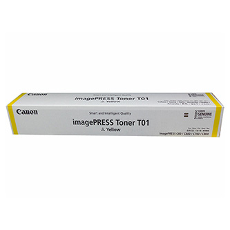 Cartuse originale Canon - Toner original Canon T01 Y , 8069B001 , galben , 39500p