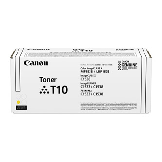 Cartuse originale Canon - Toner original Canon T10 Y , 4563C001 , galben , 10000p , capacitate mare