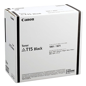 Cartuse originale Canon - Toner original Canon T15 BK , 5818C001 , negru , 42000p