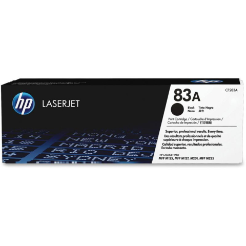 Cartuse originale HP - Toner Original CF283A HP Black, nr.83A, pentru LaserJet Pro M125 | M127, 1.5K