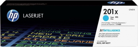 Cartuse originale - Toner Original CF401X HP Cyan, nr.201X, pentru Color LaserJet Pro M252 | M274 | M277, 2.3K