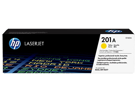 Cartuse originale - Toner Original CF402A HP Yellow, nr.201A, pentru Color LaserJet Pro M252 | M274 | M277, 1.4K