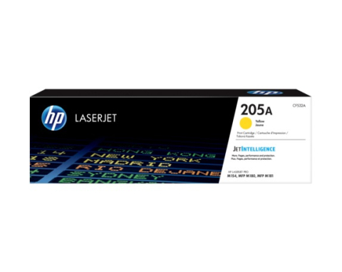 Cartuse originale HP - Toner Original CF532A HP Yellow, nr.205A, pentru Color LaserJet Pro M180 | M181, 0.9K