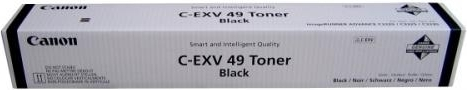 Cartuse originale - Toner Original CF8524B002AA Canon Black, EXV49BK, pentru IR C3320 Advance | IR C3320I Advance | IR C3325I Advance | IR C3330I Advance | IR C3520I Advance | IR C3525I Advance | IR C3530I Advance, 36K,N