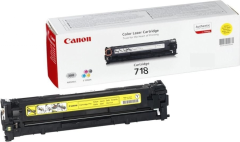 Cartuse originale Canon - Toner Original CR2659B002AA Canon Yellow , CRG-718Y , pentru LBP-7200 | LBP-7210 | LBP-7660 | LBP-7680 | MF-8330 | MF-8340 | MF-8350 | MF-8360 | MF-8380 | MF-8540 | MF-8550 | MF-8580 | MF-724 | MF-7 ;