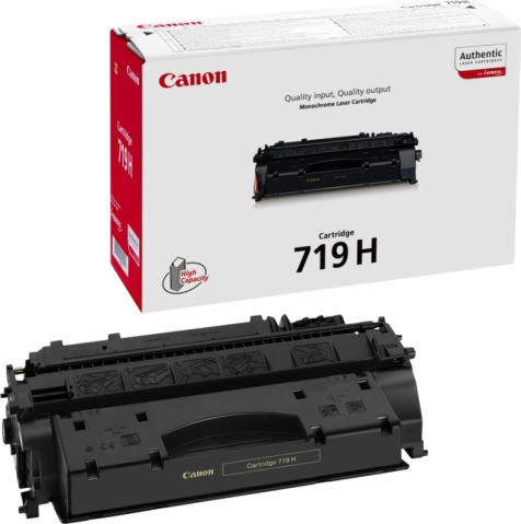 Cartuse originale Canon - Toner Original CR3480B002AA Canon Black, CRG-719H, pentru LBP-251 | LBP-252 | LBP-253 | LBP-6300 | LBP-6310 | LBP-6650 | LBP-6670 | LBP-6680 | MF-5840 | MF-5880 | MF-5940 | MF-5980 | MF-6140 | MF-6180
