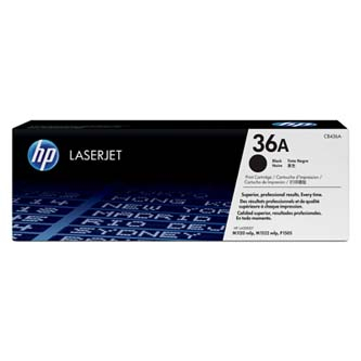 Cartuse originale - Toner original HP CB436A , HP 36A , negru , 2000p