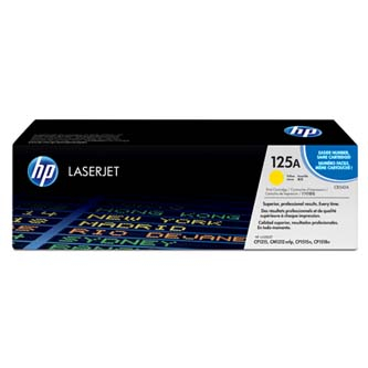 Cartuse originale - Toner original HP CB542A , HP 125A , galben , 1400p