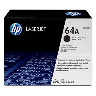 Cartuse originale - Toner original HP CC364A , HP 64A , negru , 10000p