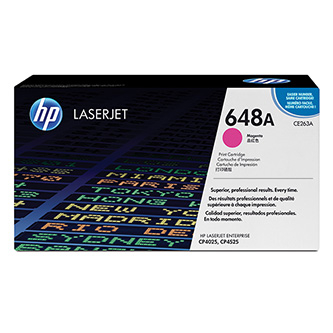 Cartuse originale - Toner original HP CE263A , HP 648A , magenta , 11000p