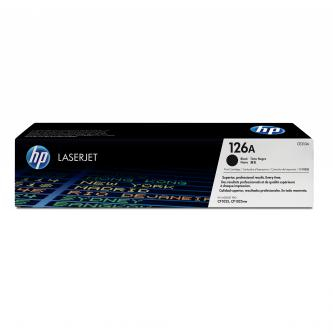Cartuse originale - Toner original HP CE310A , HP 126A , negru , 1200p