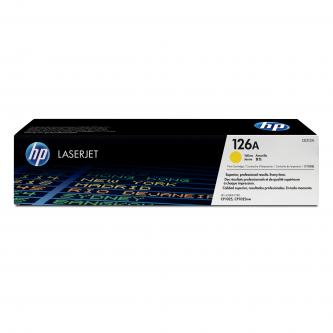 Cartuse originale - Toner original HP CE312A , HP 126A , galben , 1000p
