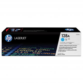 Cartuse originale - Toner original HP CE321A , HP 128A , cyan , 1300p