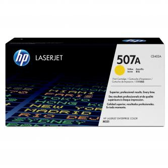 Cartuse originale - Toner original HP CE402A , HP 507A , galben , 6000p