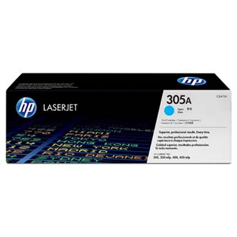 Cartuse originale - Toner original HP CE411A , HP 305A , cyan , 2600p