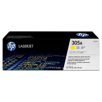 Cartuse originale - Toner original HP CE412A , HP 305A , galben , 2600p