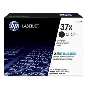 Cartuse originale - Toner original HP CF237X , HP 37X , negru , 25000p , capacitate mare