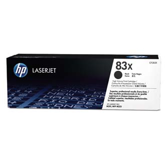 Cartuse originale - Toner original HP CF283X , HP 83X , negru , 2200p , 830g