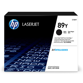 Cartuse originale HP - EXT Toner original HP CF289Y , HP 89Y , negru , 20000p , capacitate extra mare
