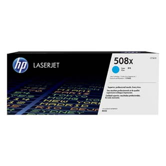 Cartuse originale - Toner original HP CF361X , HP 508X , cyan , 9500p , capacitate mare