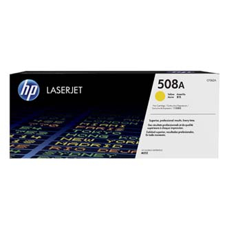 Cartuse originale - Toner original HP CF362A , HP 508A , galben , 5000p , 860g