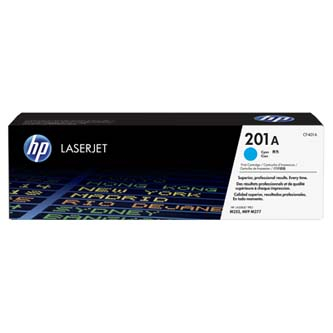 Cartuse originale - Toner original HP CF401A , HP 201A , cyan , 1330p , 750g