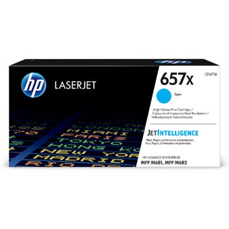 Cartuse originale - Toner original HP CF471X , HP 657X , cyan , 23000p , capacitate mare