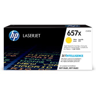 Cartuse originale - Toner original HP CF472X , HP 657X , galben , 23000p , capacitate mare