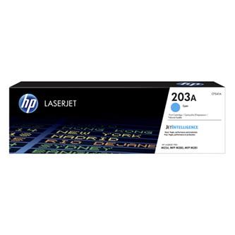 Cartuse originale - Toner original HP CF541A , HP 203A , cyan , 1300p